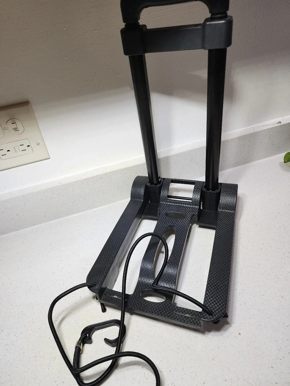 Collapsible Folding Hand Truck Cart,  Dolly New No Tags. Black